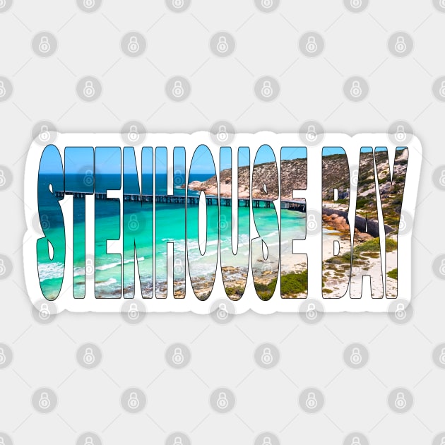 STENHOUSE BAY - South Australia Yorke Peninsula Sticker by TouristMerch